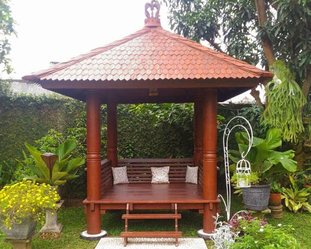 Ide Desain Gazebo Rumah